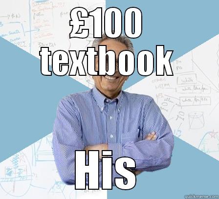 £100 TEXTBOOK HIS Engineering Professor