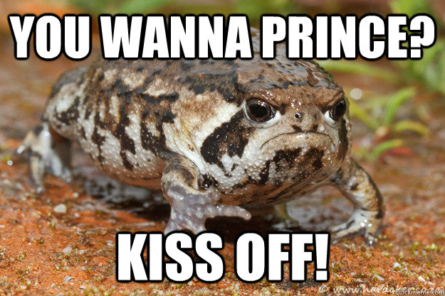 You wanna prince? kiss off! - You wanna prince? kiss off!  Misc