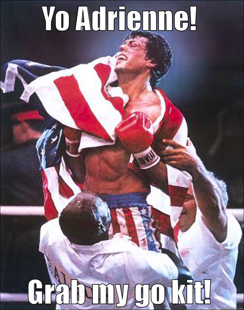 Rocky Go Kit - YO ADRIENNE! GRAB MY GO KIT! Misc