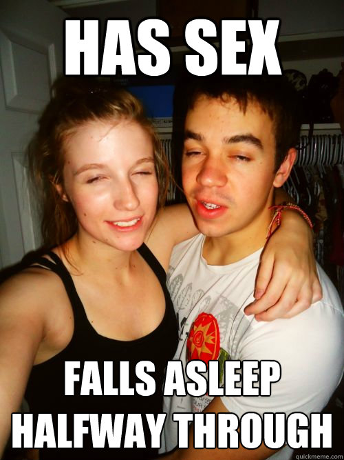 Has Sex Falls Asleep Halfway Through 10 Couple Quickmeme