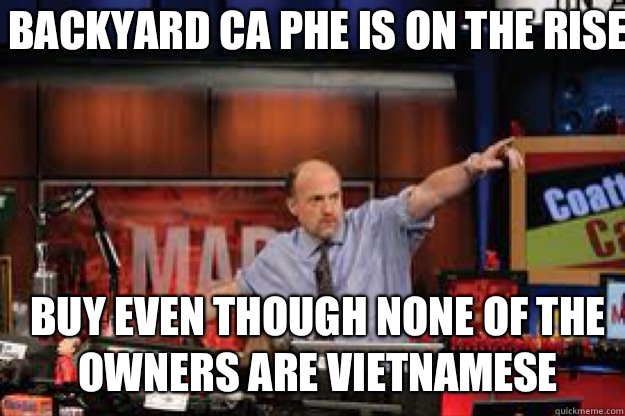 Backyard Ca Phe is on the rise Buy even though none of the owners are Vietnamese - Backyard Ca Phe is on the rise Buy even though none of the owners are Vietnamese  mad money