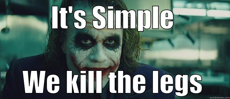 IT'S SIMPLE WE KILL THE LEGS Misc