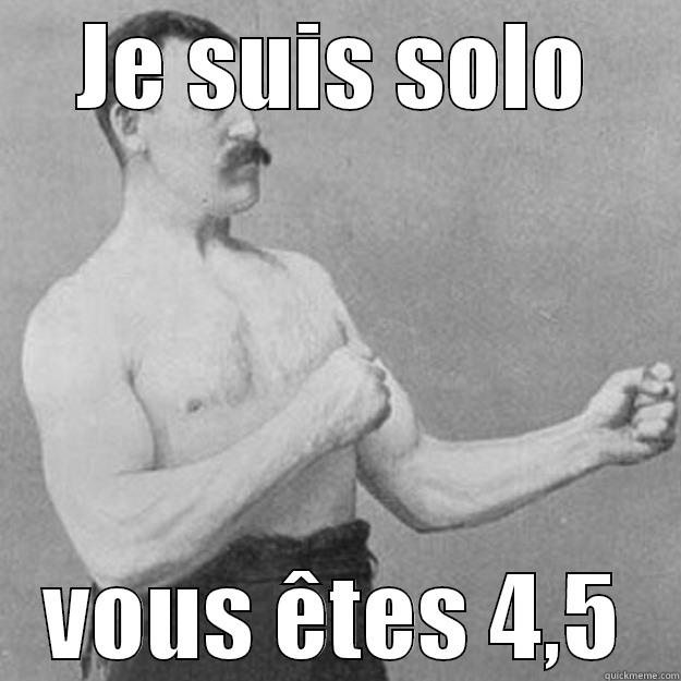Alizée:  - JE SUIS SOLO VOUS ÊTES 4,5 overly manly man