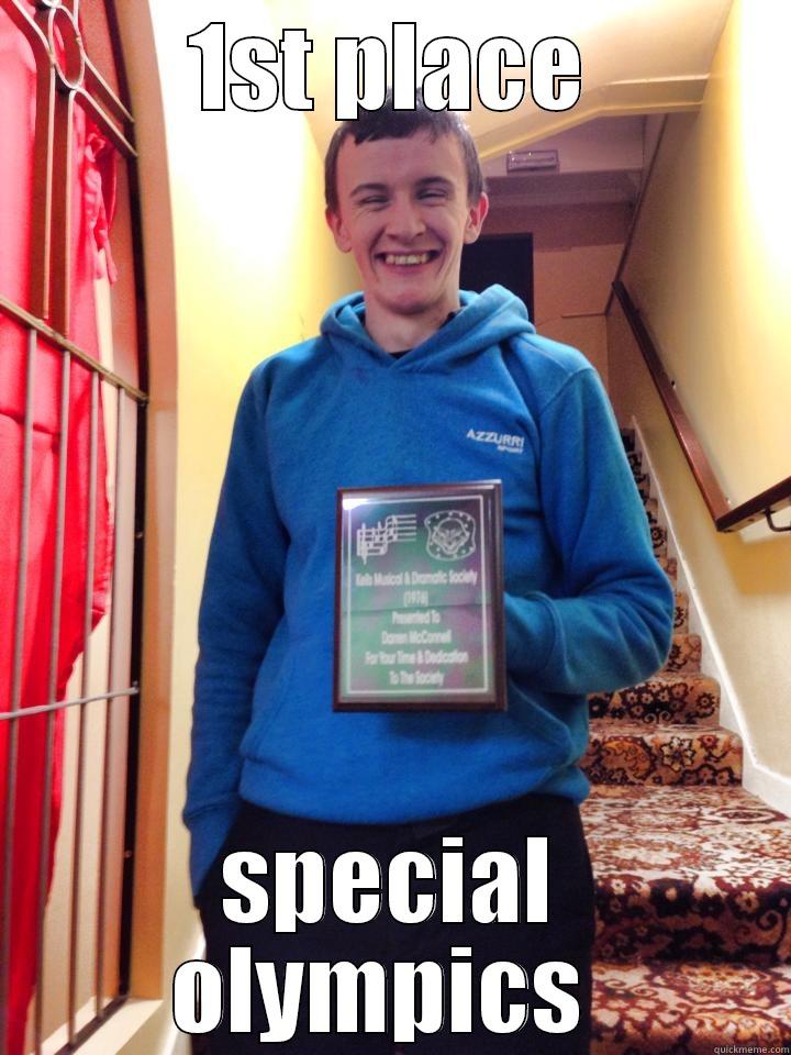 1ST PLACE SPECIAL OLYMPICS  Misc