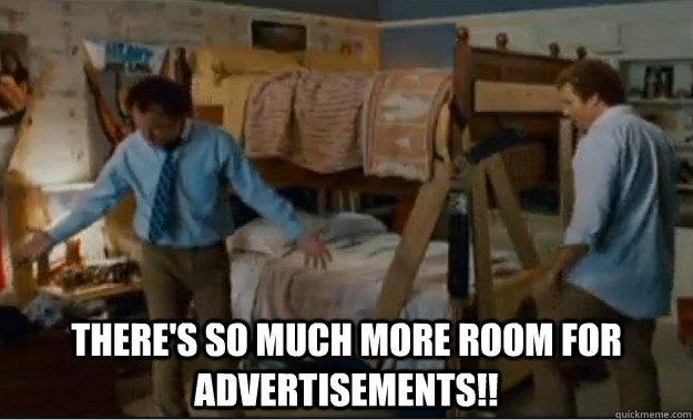  There's so much more room for advertisements!! -  There's so much more room for advertisements!!  Stepbrothers Activities