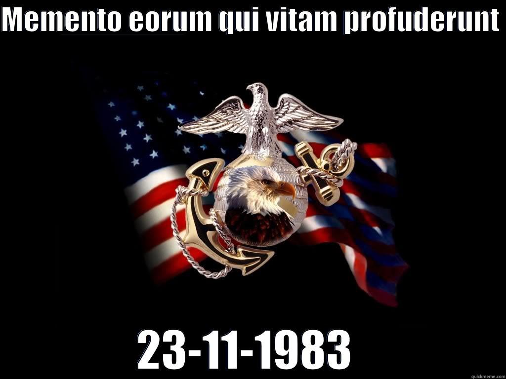 MEMENTO EORUM QUI VITAM PROFUDERUNT  23-11-1983  Misc