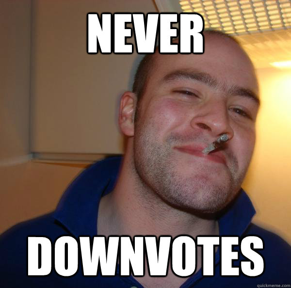 never downvotes - never downvotes  Misc
