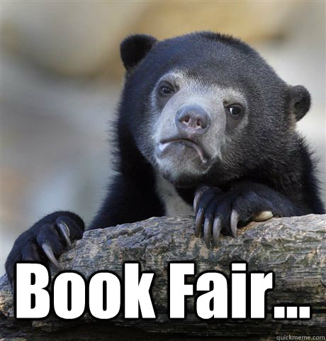  Book Fair... -  Book Fair...  Confession Bear