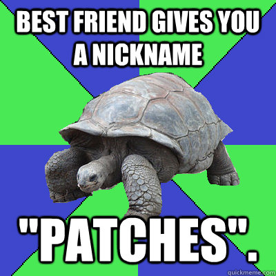 Best friend gives you a nickname 