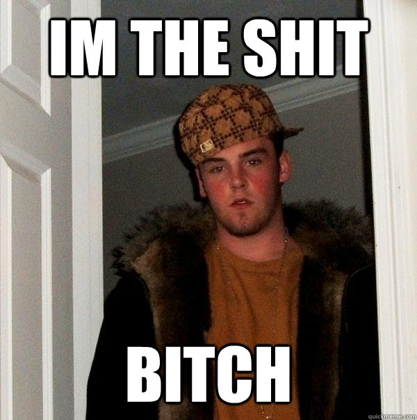 IM THE SHIT BITCH  Scumbag Steve