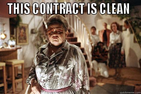 THIS CONTRACT IS CLEAN   Misc