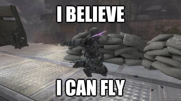 I Believe  I can fly  donut