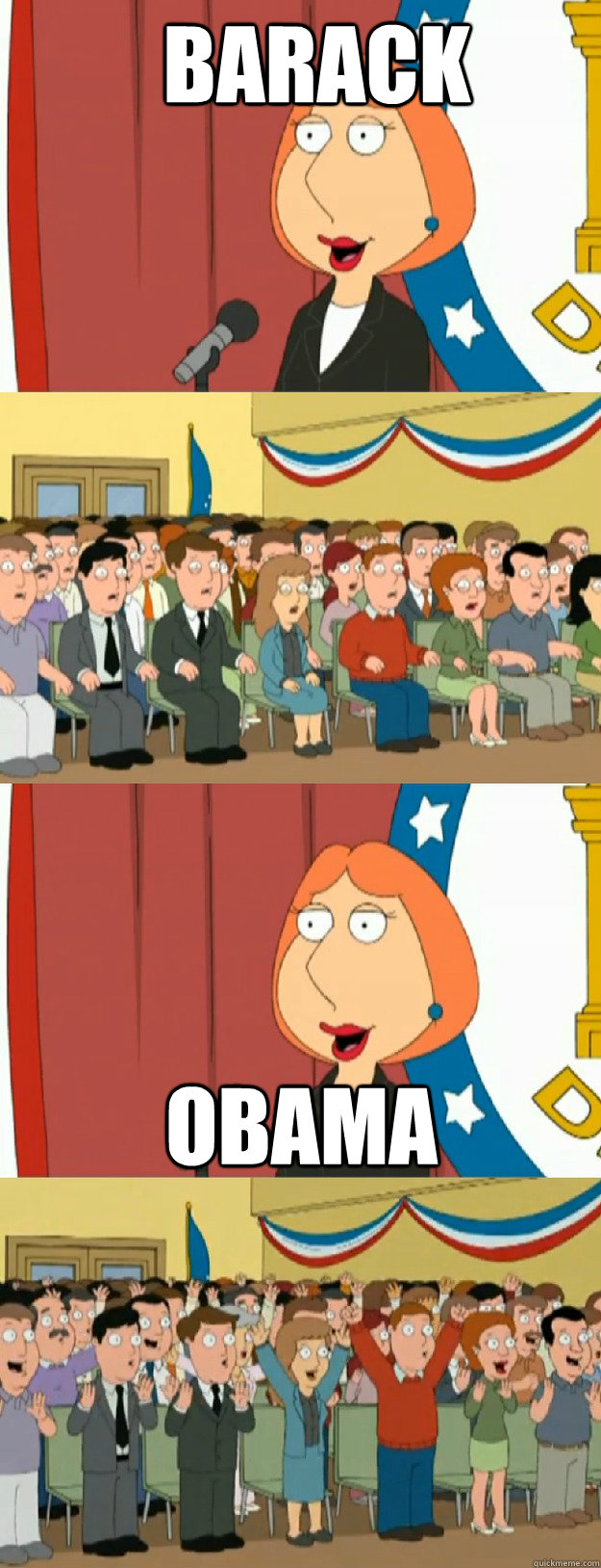 Barack Obama - Barack Obama  Lois Griffin