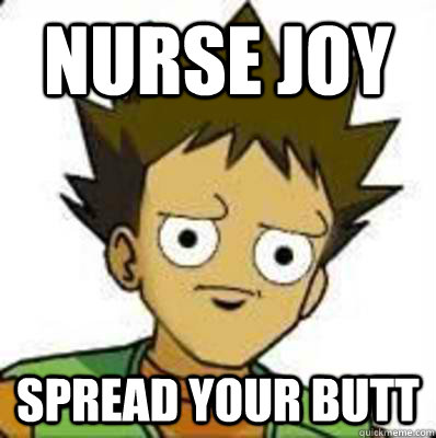 nurse joy spread your butt  