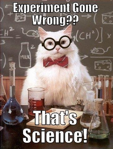 EXPERIMENT GONE WRONG?? THAT'S SCIENCE! Chemistry Cat