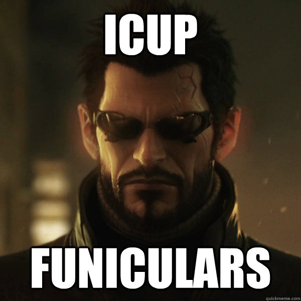 icup funiculars - icup funiculars  Adam Jensen