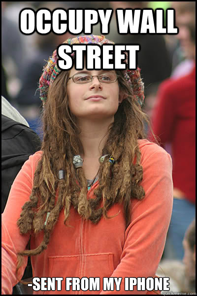 Occupy Wall street -sent from my iphone  College Liberal