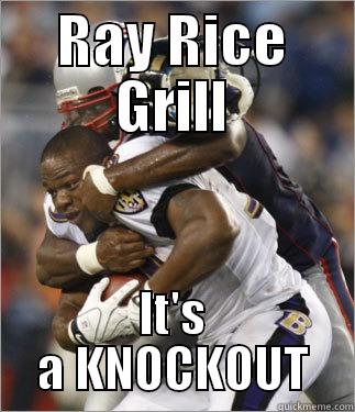 RAY RICE GRILL IT'S A KNOCKOUT Misc