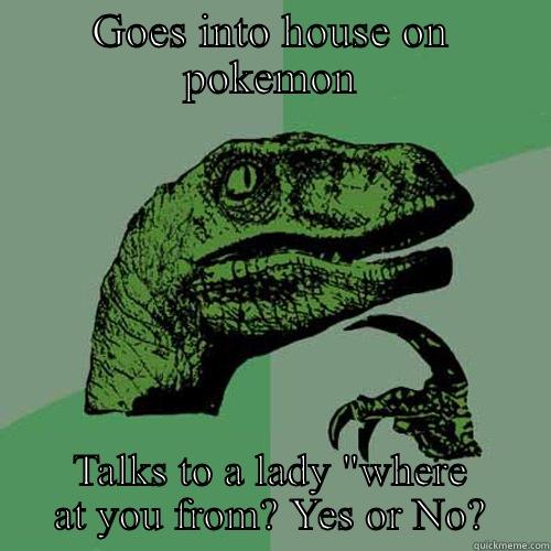 Pokemon emerald - GOES INTO HOUSE ON POKEMON TALKS TO A LADY 