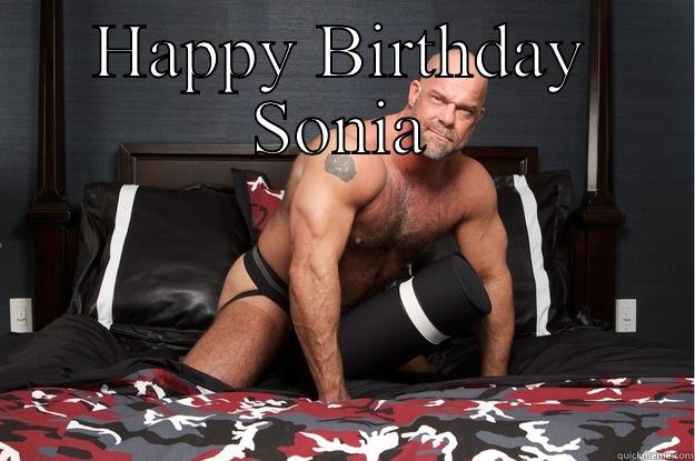 HAPPY BIRTHDAY SONIA  Gorilla Man