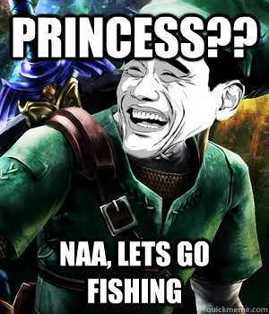 Princess?? naa, lets go fishing - Princess?? naa, lets go fishing  Link
