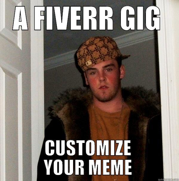A FIVERR GIG CUSTOMIZE YOUR MEME Scumbag Steve