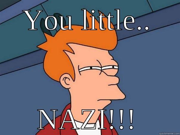 YOU LITTLE.. NAZI!!! Futurama Fry