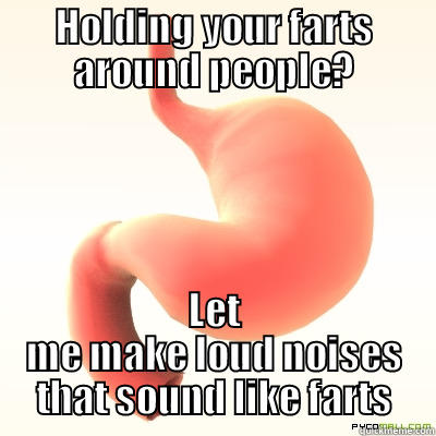 HOLDING YOUR FARTS AROUND PEOPLE? LET ME MAKE LOUD NOISES THAT SOUND LIKE FARTS Misc