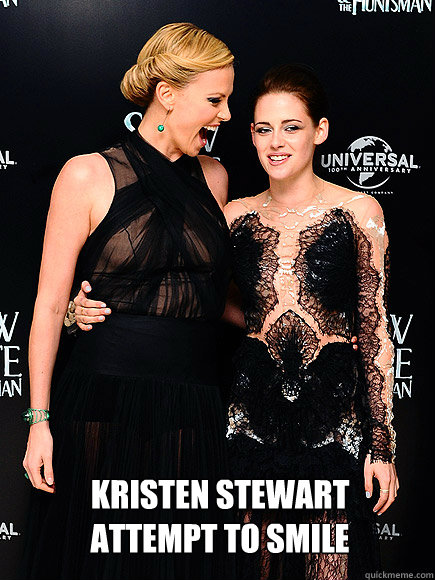 kristen stewart
attempt to smile - kristen stewart
attempt to smile  kristen stewart smiles