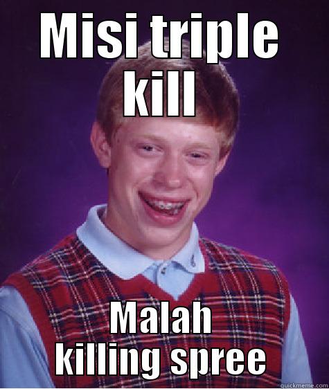Main PB malah jadi DOTA - MISI TRIPLE KILL MALAH KILLING SPREE Bad Luck Brian