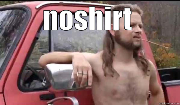 NOSHIRT  Almost Politically Correct Redneck