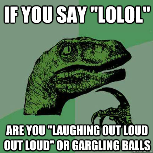 if you say 