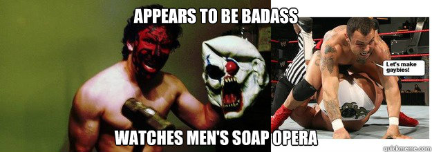 Appears to be badass Watches men's soap opera - Appears to be badass Watches men's soap opera  Matt JaskierRevenge