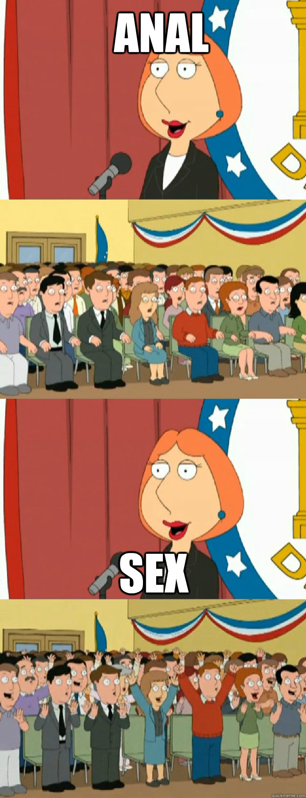 anal sex  Lois Griffin