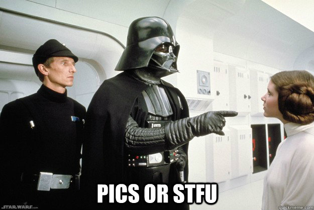  PICS OR STFU -  PICS OR STFU  Darth Vader