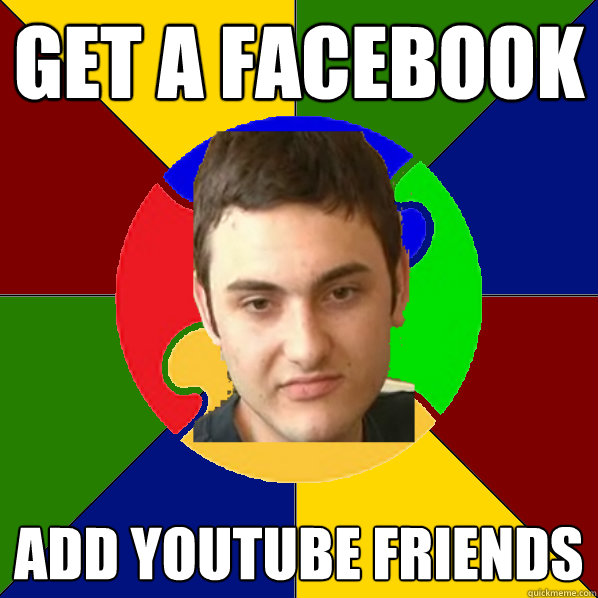 Get a facebook  add youtube friends  Autistic Kid