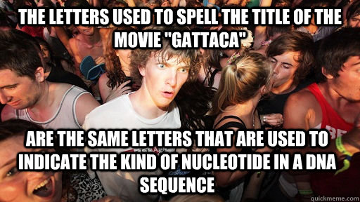 The letters used to spell the title of the movie 