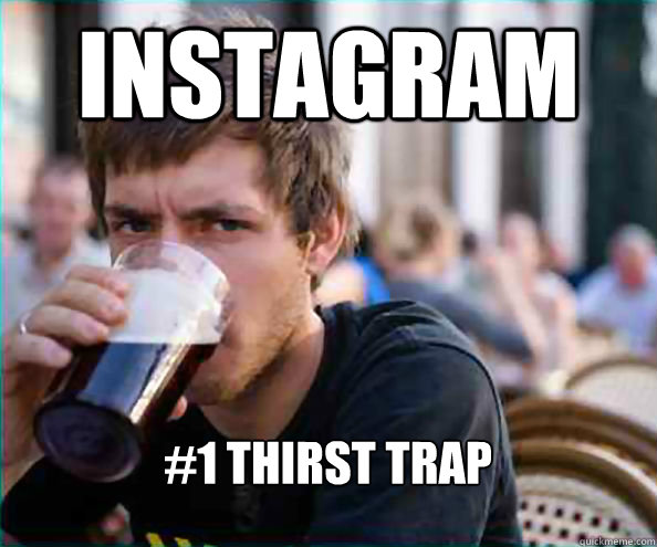 instagram #1 thirst trap  Lazy College Senior