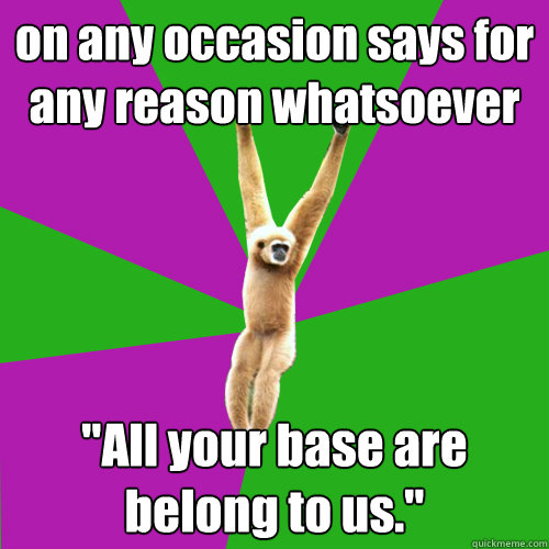 on any occasion says for any reason whatsoever 