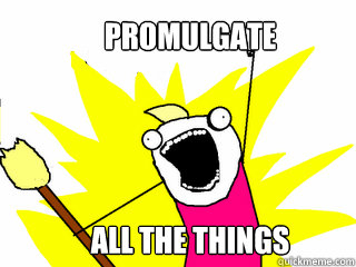 Promulgate 




all the things  All The Things