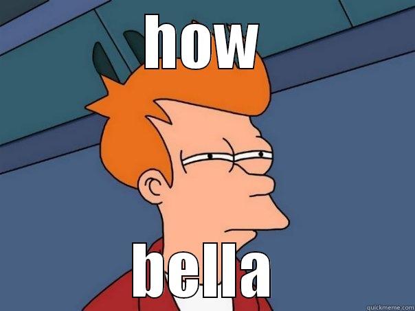 HOW BELLA Futurama Fry