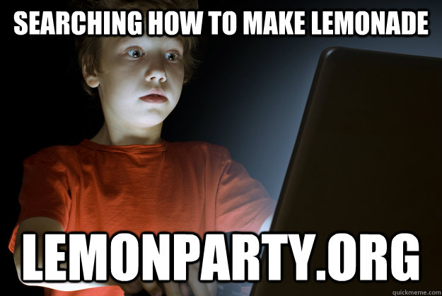 searching how to make lemonade lemonparty.org  