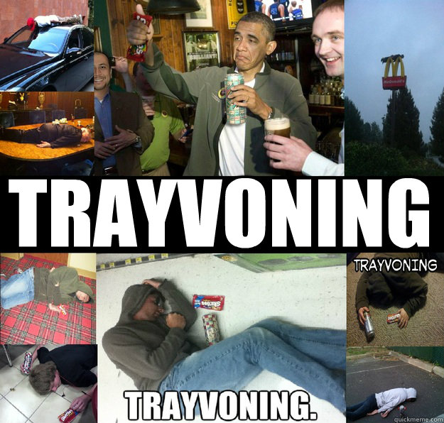 TRAYVONING  - TRAYVONING   Trayvoning Obama