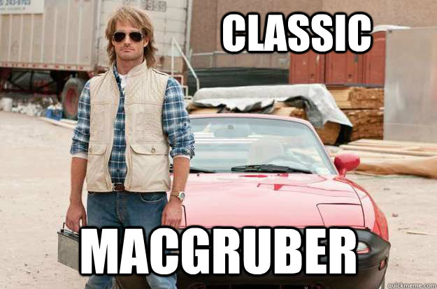 classic Macgruber  