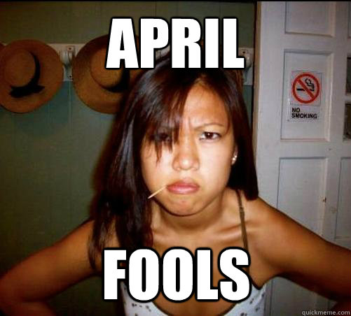 April  Fools  Asian roommate