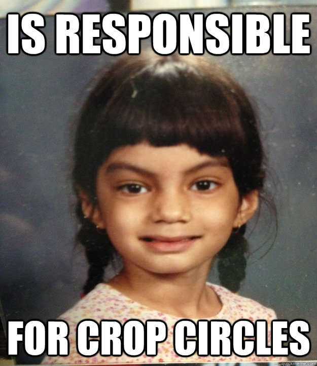 IS RESPONSIBLE FOR CROP CIRCLES - IS RESPONSIBLE FOR CROP CIRCLES  cute