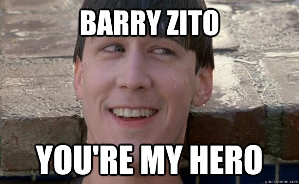 barry zito you're my hero  