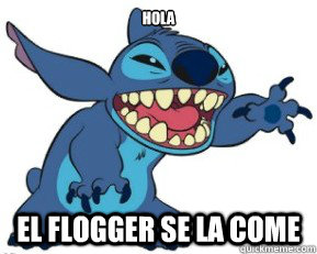 hola el flogger se la come - hola el flogger se la come  Awkward Stitch