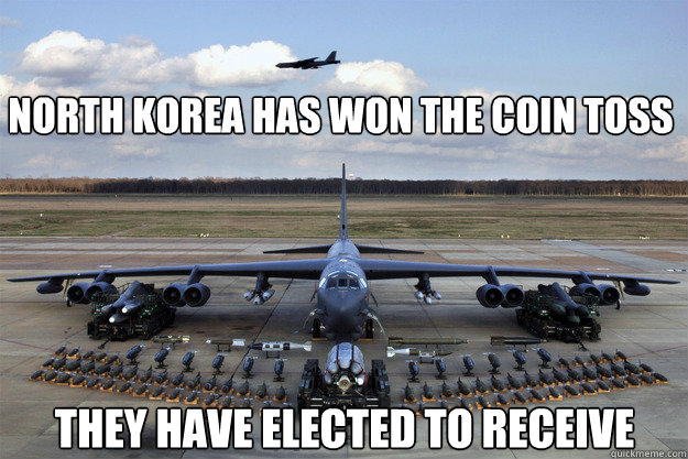 north korea has won the coin toss they have elected to receive - north korea has won the coin toss they have elected to receive  North Korea