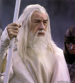    So it begins gandalf